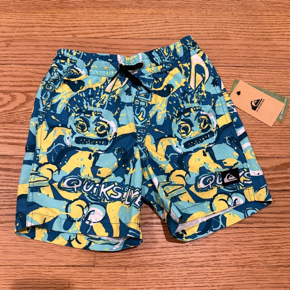 Quicksilver boys swim trunks size 6